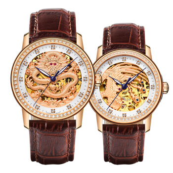 情侣对表-玫瑰金面皮